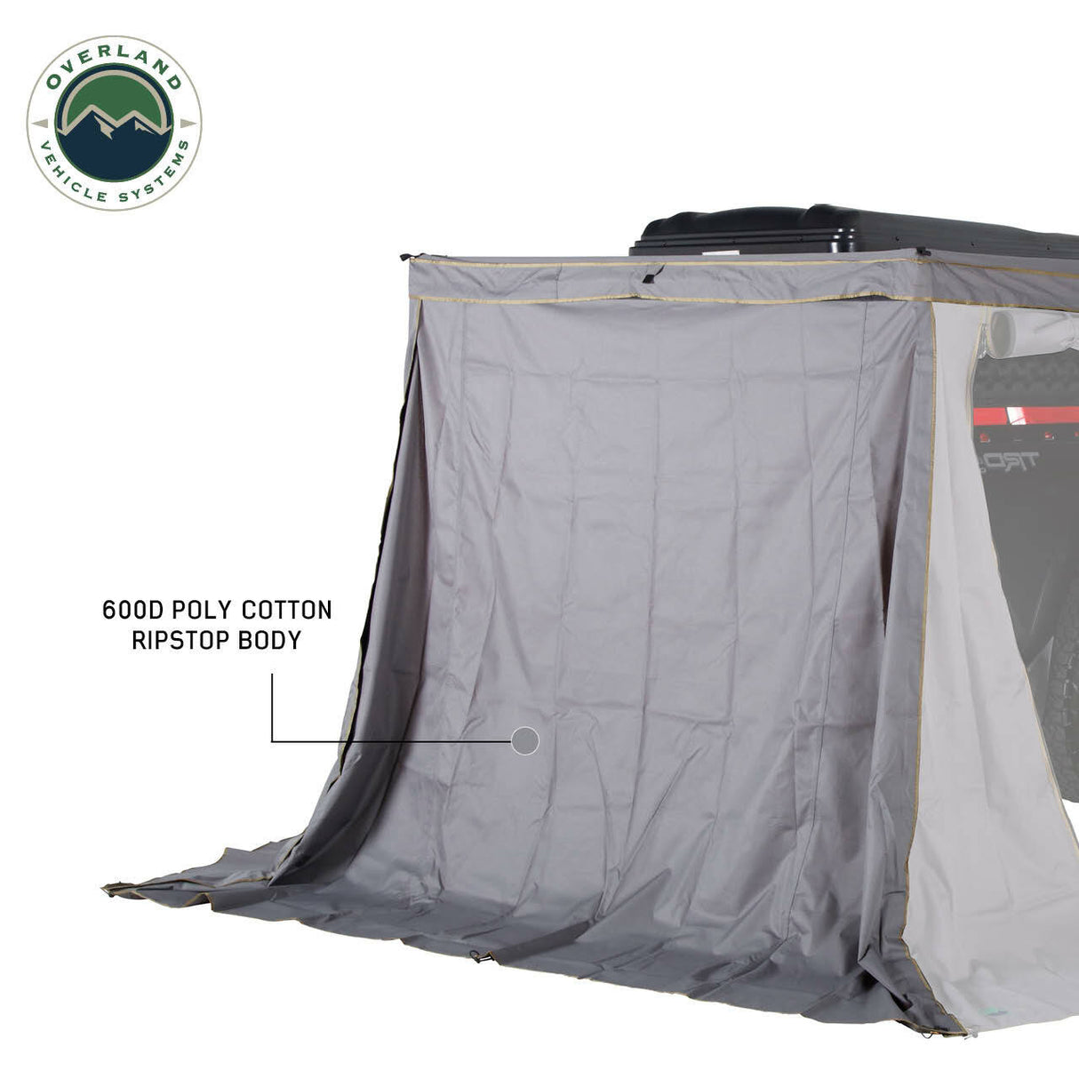 Overland Vehicle Systems - Nomadic 270 LTE Awning Passenger Side Walls 3 and 4 - 18359909