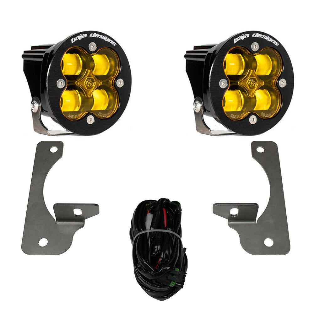Baja Designs - 448144 - Jeep, Squadron-R SAE Clear, JK (07-09)Rubicon X/10th Anne/Ha