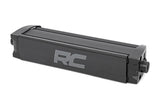 Rough Country - Black Series LED Light Bar - Amber DRL - 8 Inch - Single Row - 70718BLDRLA