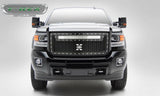 T-Rex Grilles - 1 Pc Laser Cut Pattern Mild Steel Laser Torch Grille Insert - Includes Universal Wiring Harness - 7312111