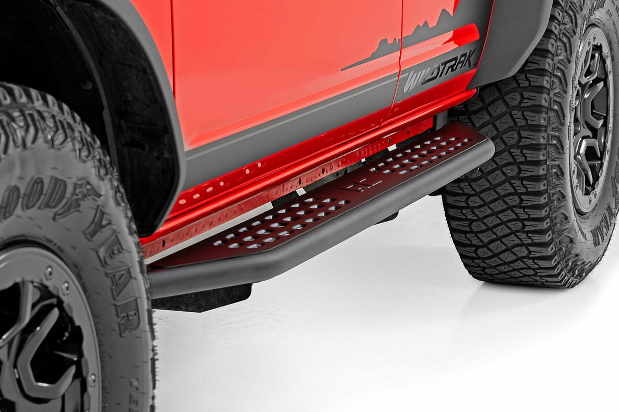 OV2 Running Boards - Side Step Bars - 4-Door - Ford Bronco 4WD (2021-2024)