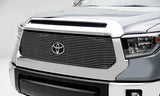 1 Pc Horizontal Aluminum Billet Grille Replacement - Only fit vehicles with TSS -Toyota Safety Sense technology