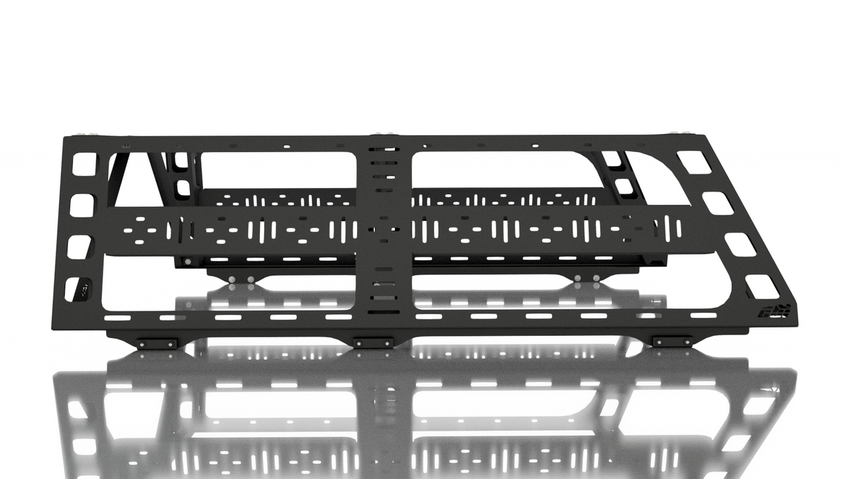 CBI - Ford F150 Cab Height Bed Rack (6.5' bed length) | 2004-2021 - Powder-coat- black - 500-000-017-009