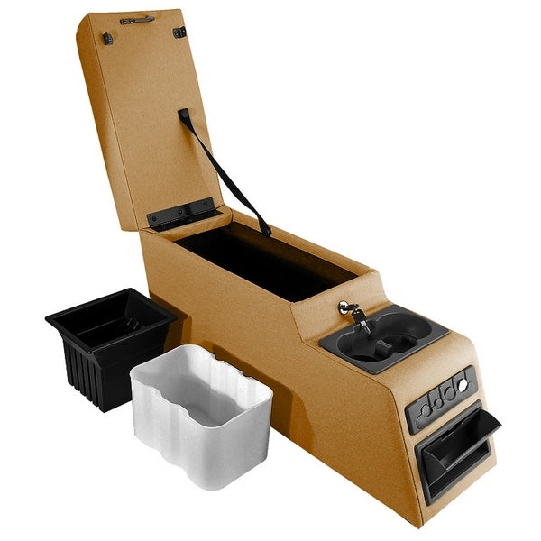 Rugged Ridge - Rugged Ridge 13102.37 Center Console, Ultimate, Locking, Spice; 76-95 Jeep CJ/Wrangler YJ - 13102.37