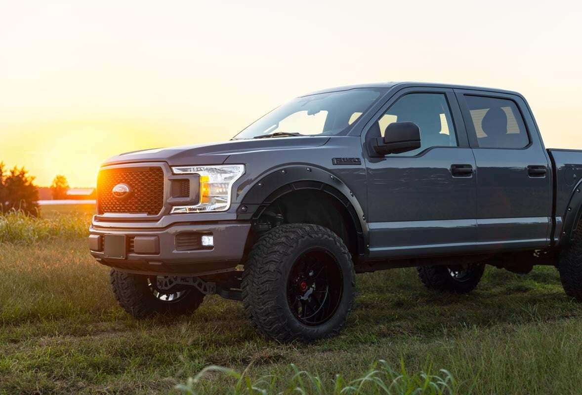 Rough Country A-F11811-Z1 Defender Pocket Fender Flares - A-F11811-Z1