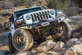 Warn - Elite Front Bumper with Grille Guard Tube for 2018-2026 Jeep Wrangler JL / 2020-2026 Jeep Gladiator JT - 101337