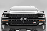T-Rex Grilles - 2 Pc Small Mesh Mild Steel X-Metal Grille Insert - 6711241