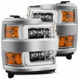AlphaRex 880228 LED Projector Headlights in chrome