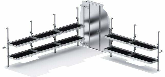 Holman - Folding Shelves Package - Sprinter - 51SLH-S