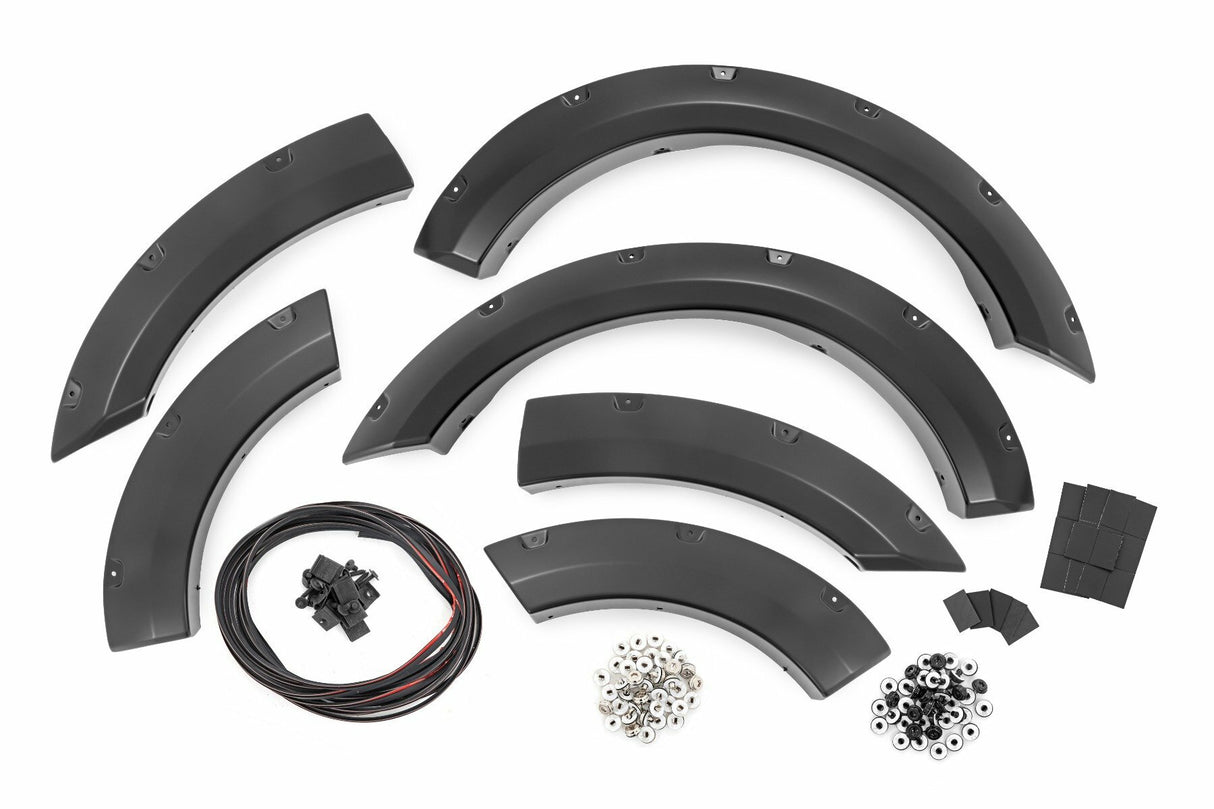 Rough Country - Pocket Fender Flares - Ford Bronco Sport 4WD (2021-2023) - F-F11612A