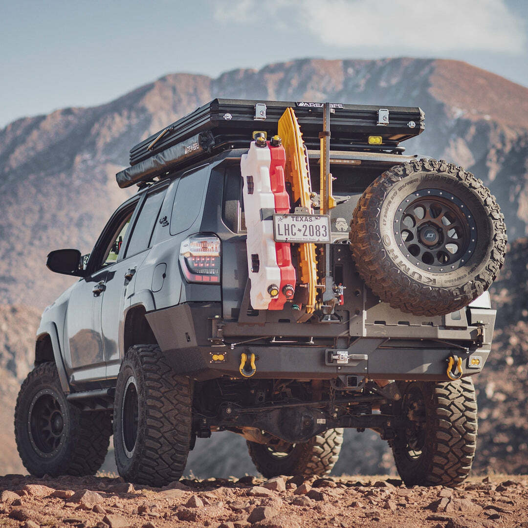 C4 Fabrication - 4Runner Overland Series Rear Bumper / 5th Gen / 2010-2024 - 1100-4110-NS-01NA