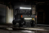 Rough Country - LED Light Kit - Cab Mount - 50" Black Dual Row - Can-Am Defender HD8 (16-21) - 71019
