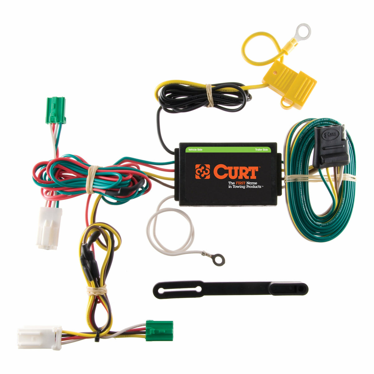 Curt - Custom Wiring Harness, 4-Way Flat Output, Select Dodge Charger - 56135