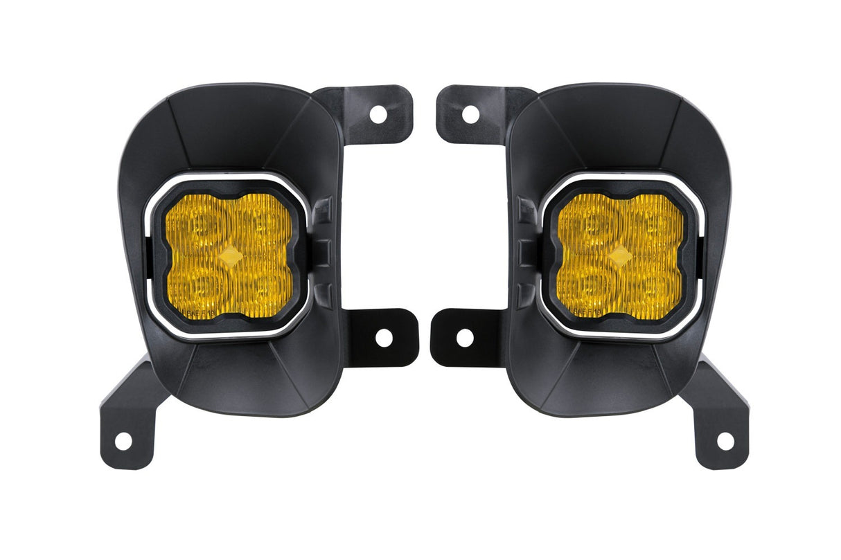 Diode Dynamics - SS3 Pro Type Ram Vert Kit ABL Yellow SAE Fog - DD7088