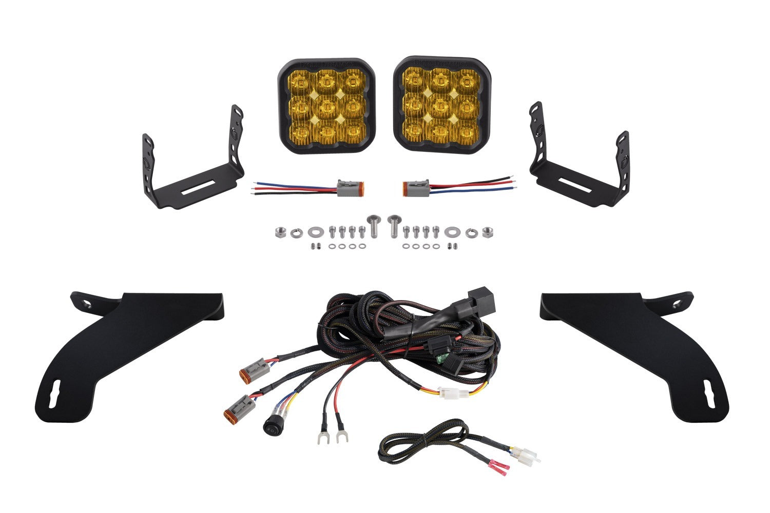 Diode Dynamics DD7333 Bolt-on Pod Light kit for 2021+ Ford F-150.