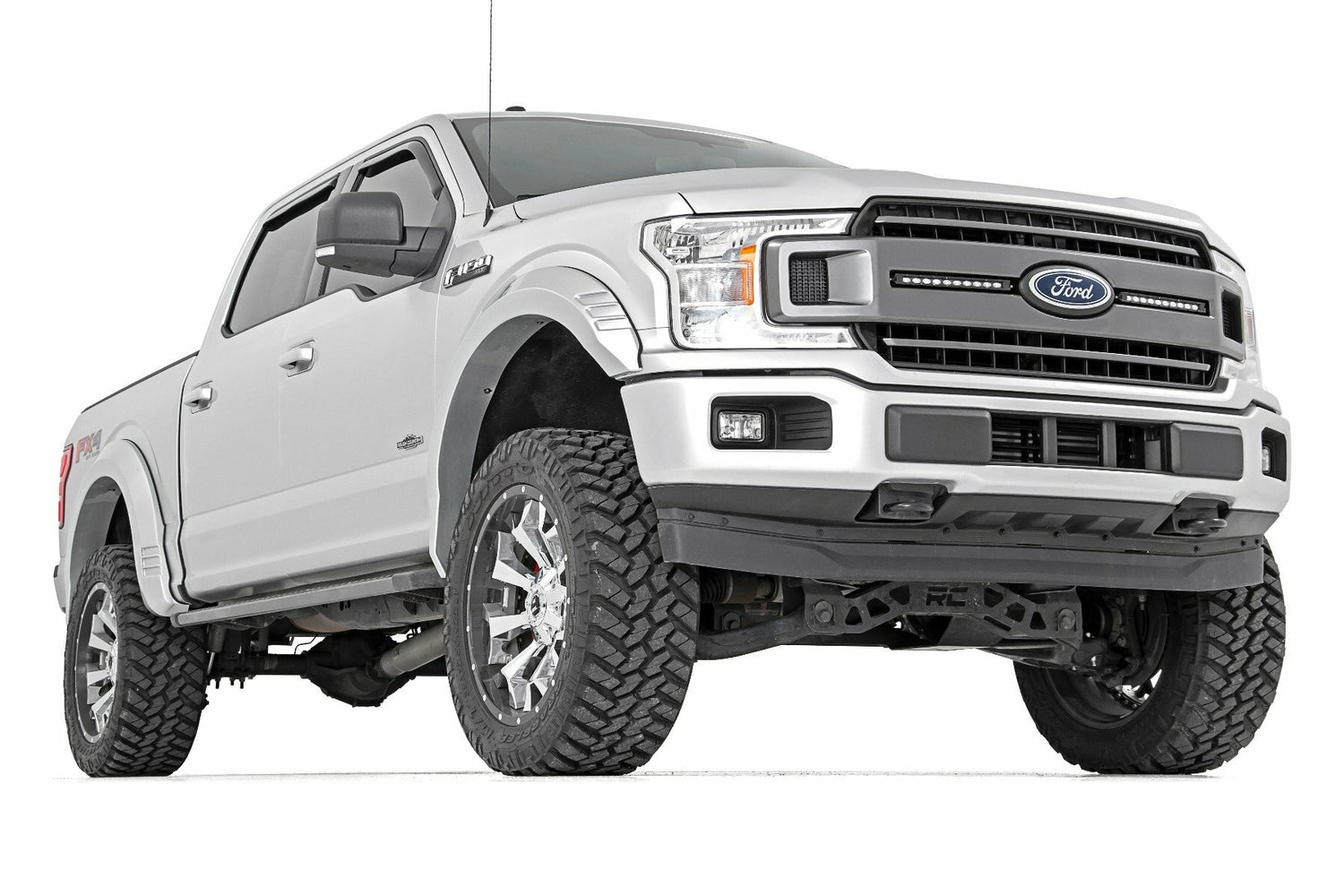 Rough Country - Fender Flares - SF1 - PQ Race Red - Ford F-150 2WD/4WD (2015-2017) - F-F315110-PQ