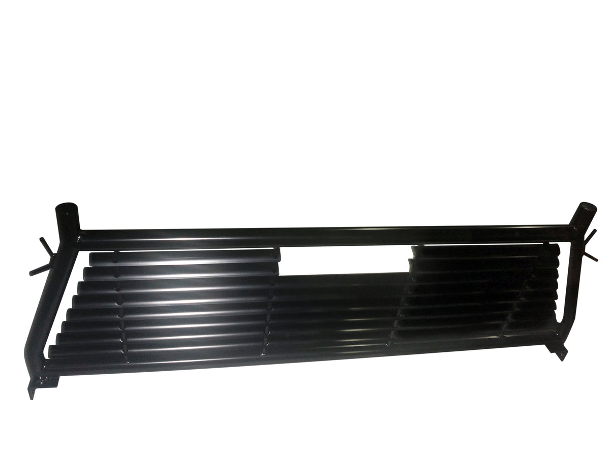 TrailFx - Round Louvered Headache Rack-Black (H0004B)