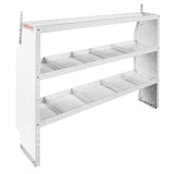Weather Guard - Adjustable 3 Shelf Unit, 60 In X 44 In X 13-1/2 In - 9356-3-03