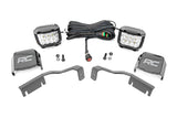 Rough Country - LED Light Kit - Ditch Mount - 3" OSRAM - Wide - Nissan Frontier (22-23) - 71068