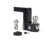 Weigh Safe Cerakoted 6" Drop Hitch with 2" Shank - WS6-2-CER-BLA