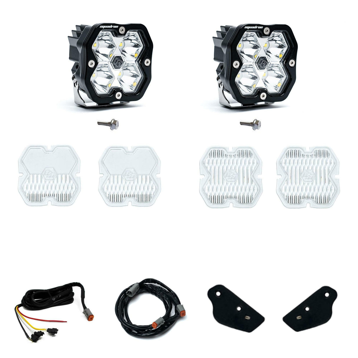 Baja Designs - 44-0088-UP Squadron 2.0 Sport A-Pillar Light Kit