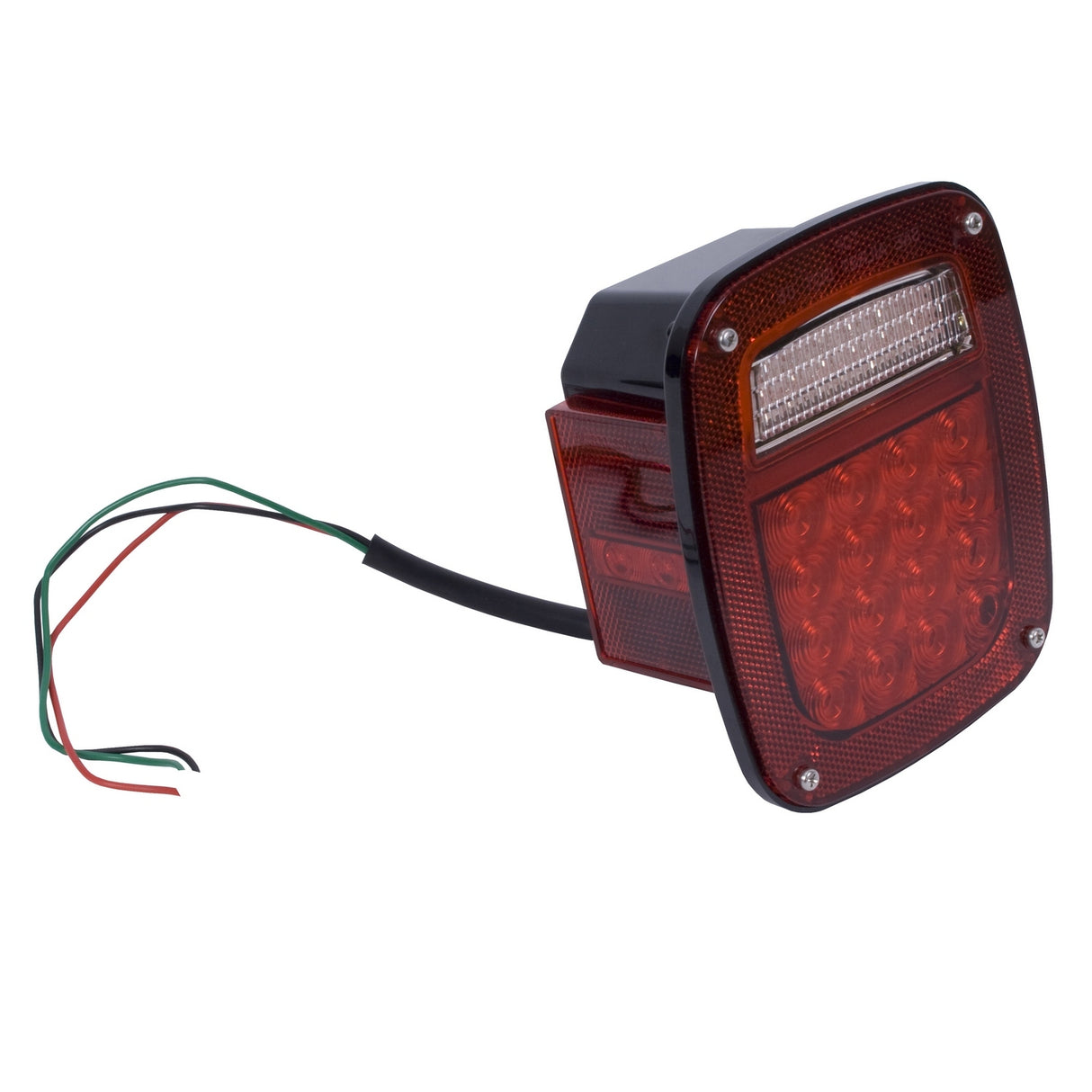 Rugged Ridge - LED Tail Light Assembly, Left Side; 76-06 Jeep CJ/Wrangler YJ/TJ - 12403.83