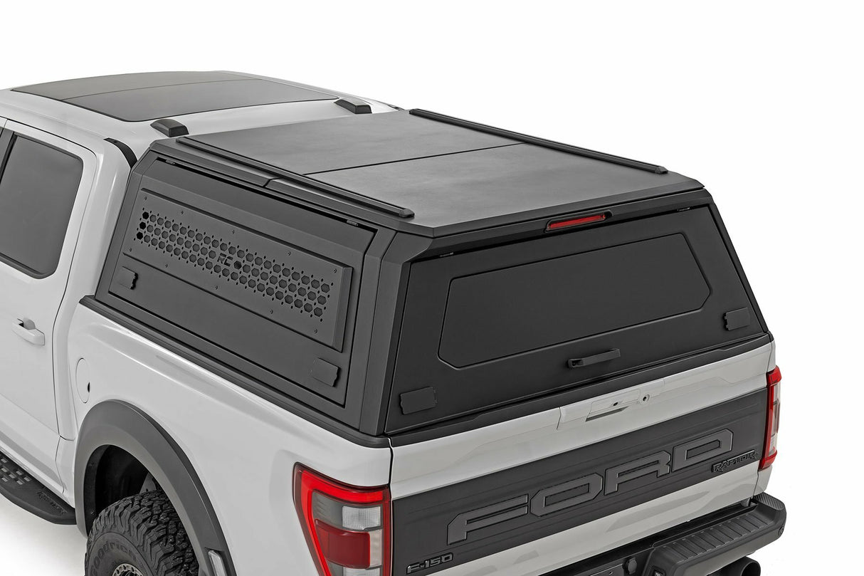 Rough Country - Truck Bed Cap - Modular - 5'7 in. Bed - Ford F-150 2WD/4WD (2021-2025)