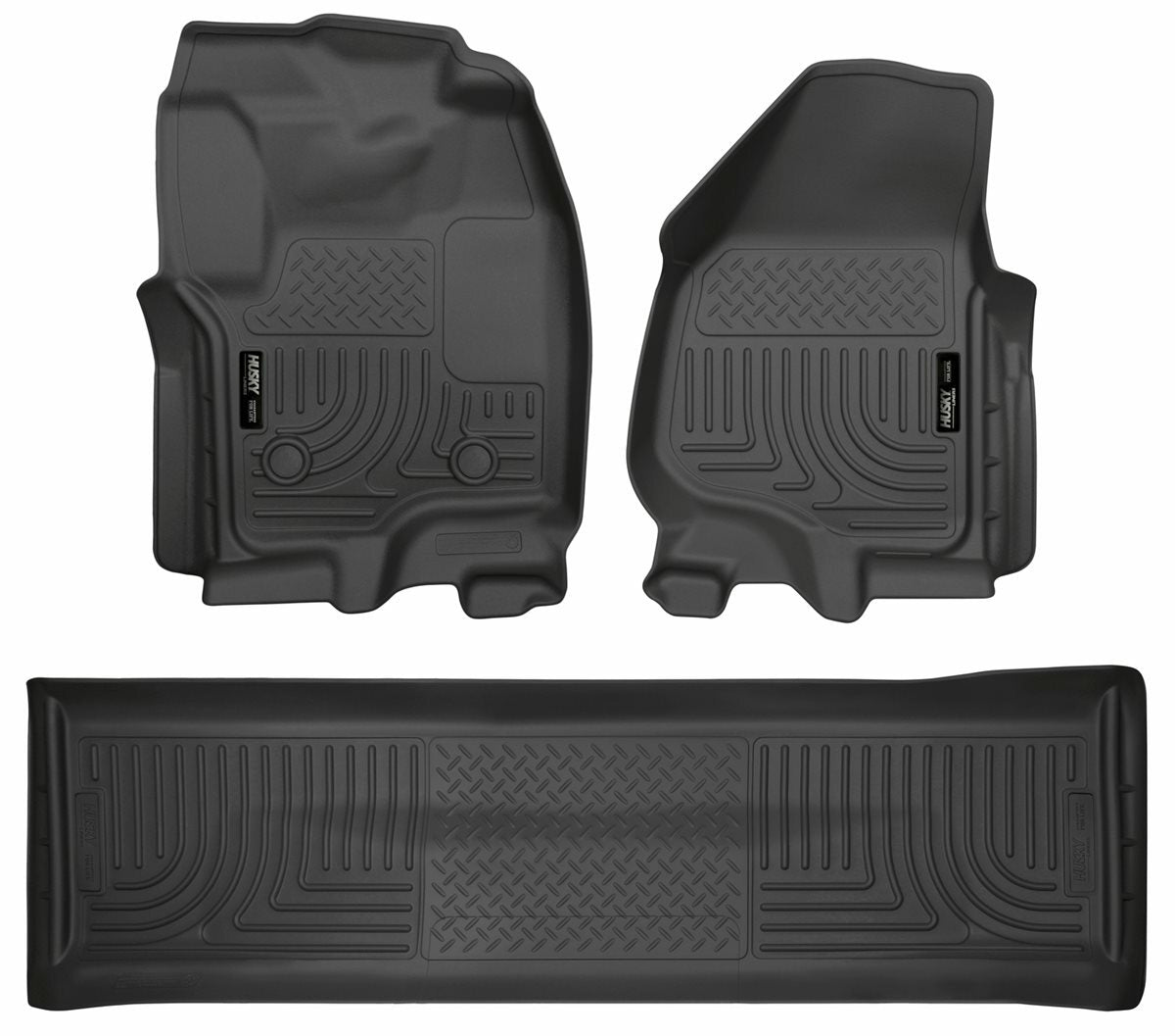 Husky Liners - Front & 2nd Seat Floor Liners (Footwell Coverage) - 99711