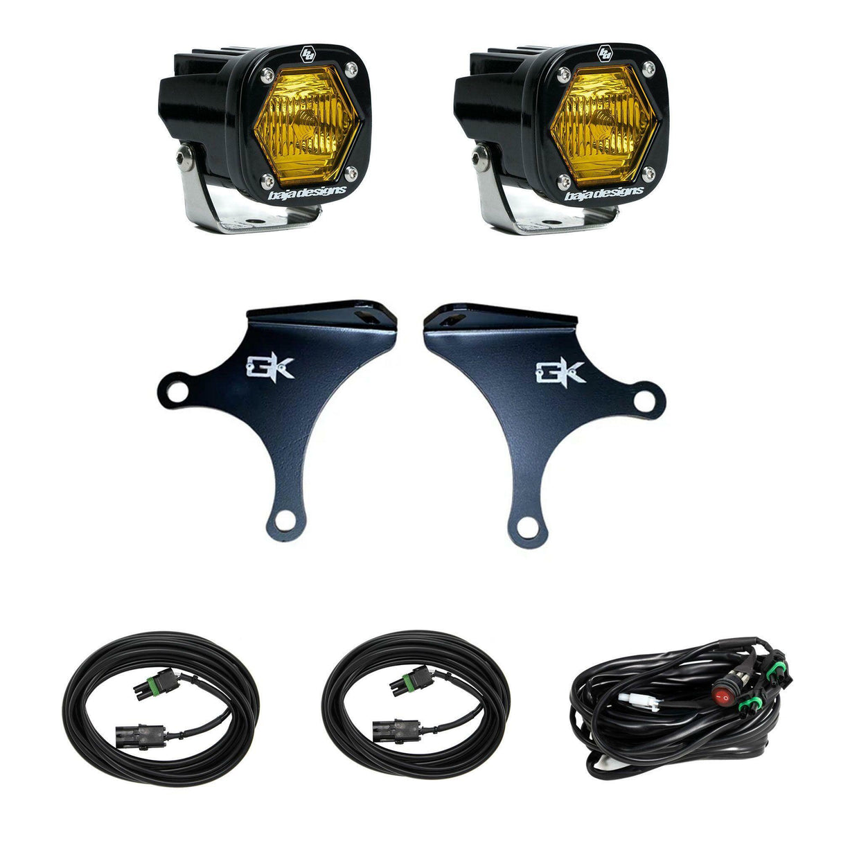 Baja Designs - 44-9589 S1 Knuckle Pods Light Kit