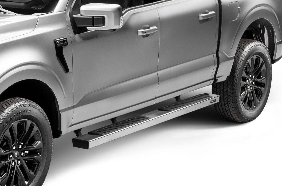 Go Rhino 6862415587PS - 6" OE Xtreme II SideSteps With Mounting Bracket Kit - Polished Stainless Steel