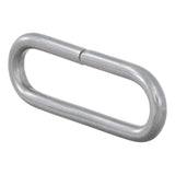 Curt - Raw Steel Weld-On Safety Chain Loop (10,000 lbs. Capacity) - 49950