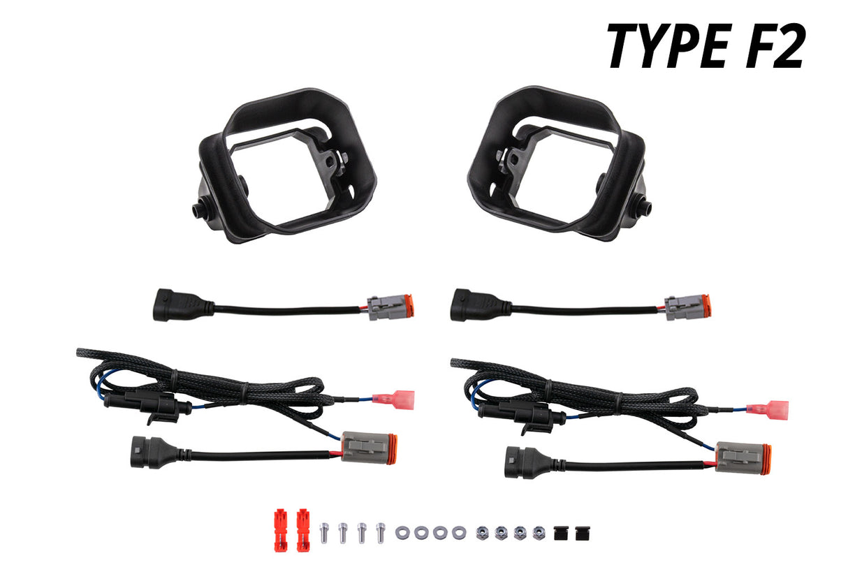 Diode Dynamics - SS3 Type GM5 Fog Light Mounting Kit - DD6663P
