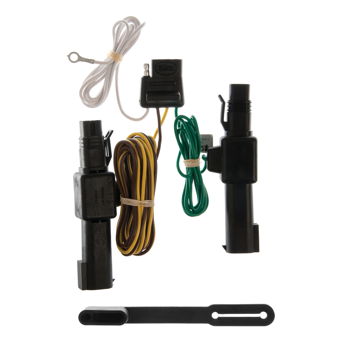 Curt - Custom Wiring, 4-Way Flat, Select Dodge D, W, Dakota, B250, 1500, 2500, 3500 - 55317