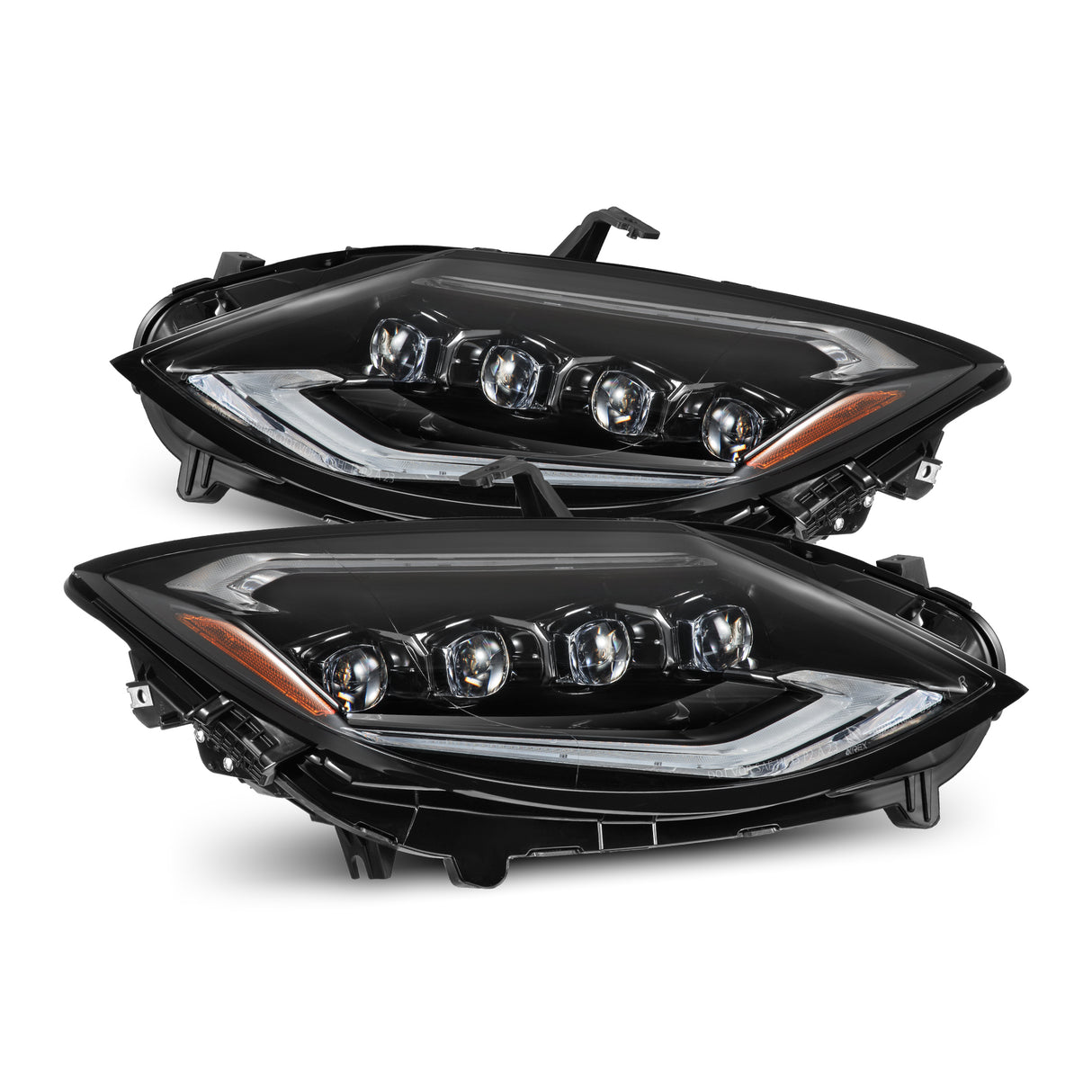 AlphaRex 880494 Projector Headlights Alpha Black