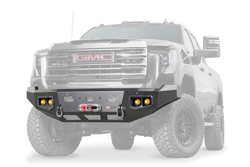 Warn - ASCENT HD BUMPER GMC 2500/3500 W/OUT GUARD - 111073