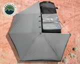 Overland Vehicle Systems - Nomadic Awning 270 Degree - Driver Side Dark Gray - 19519907