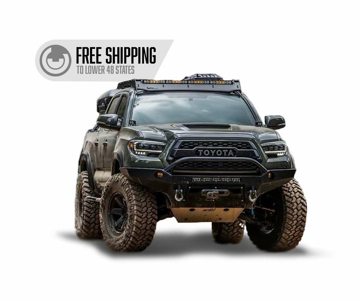 Prinsu - 2nd-3rd Gen Toyota Tacoma Prinsu Cab Rack / LP4 Light Cut Out - 400-000-010-024