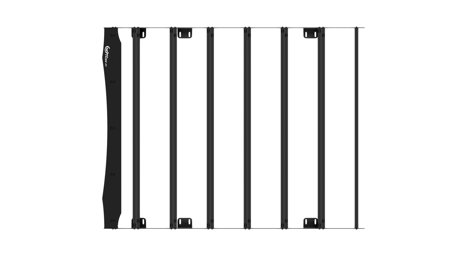Prinsu - Chevy Silverado Prinsu Roof Rack / Cutout for 50" Light Bars - 400-000-018-010