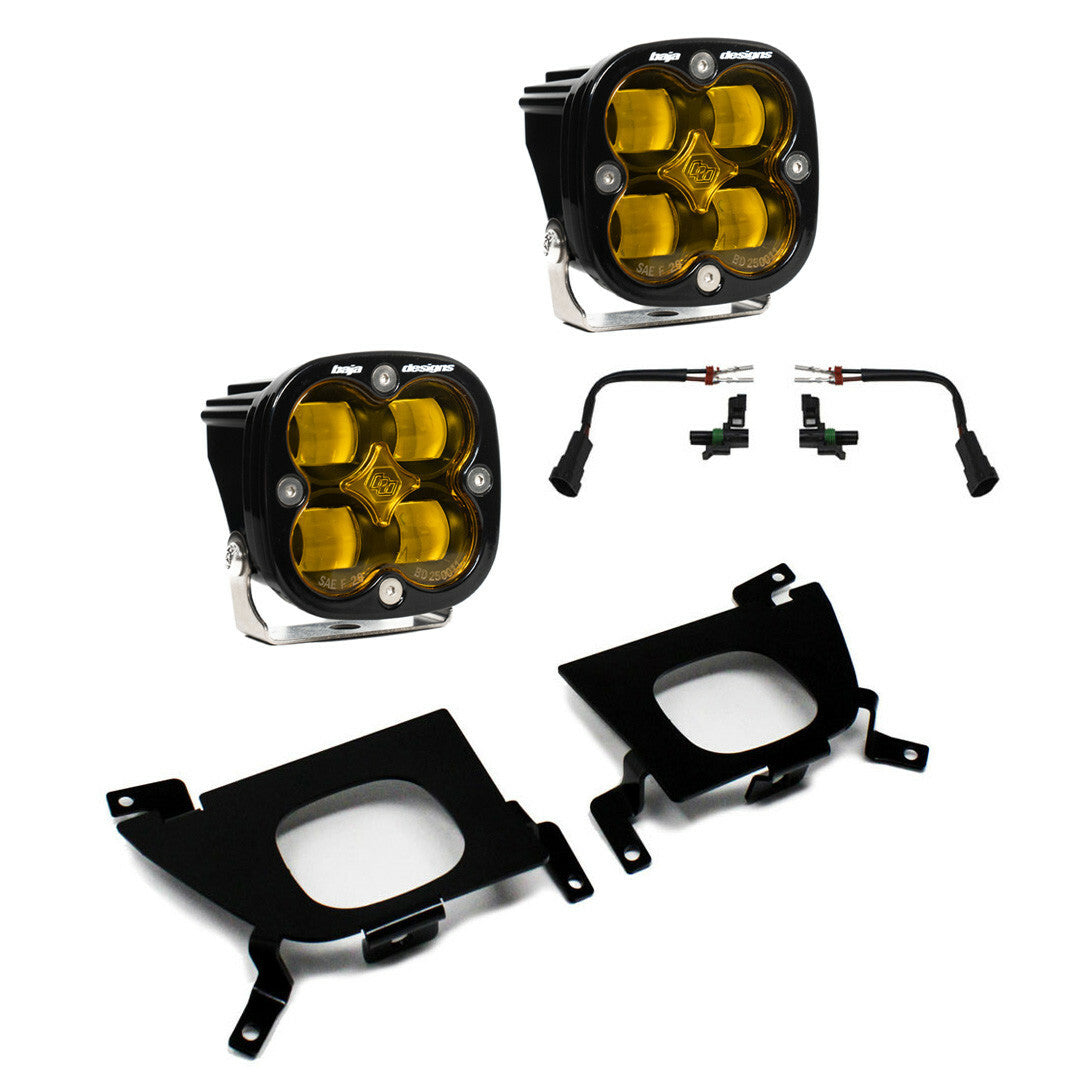 Baja Designs - 447528 - Squadron SAE Fog Pocket Light Kit
