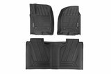Flex-Fit Floor Mats - FR & RR - FR Bucket - Crew - Chevy/GMC 1500/2500HD/3500HD (19-24)