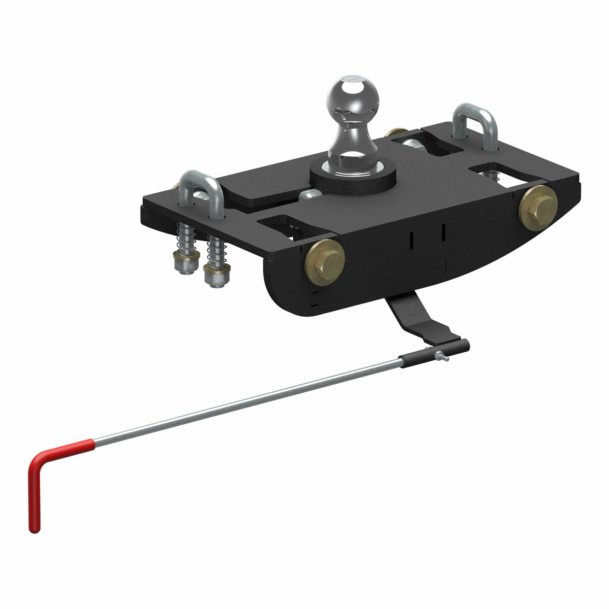 CURT 60705 PowerHaul Double Lock Gooseneck Hitch, Fits Select Ram 2500, 3500