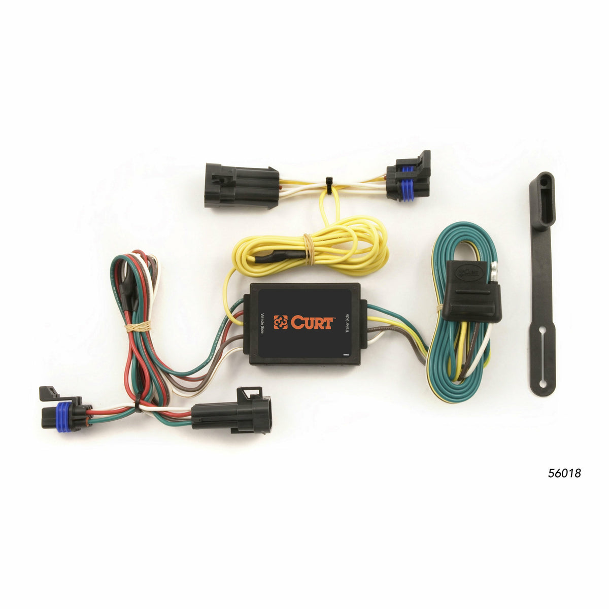 Curt - Custom Wiring Harness, 4-Way Flat Output, Select Saturn Vue - 56018