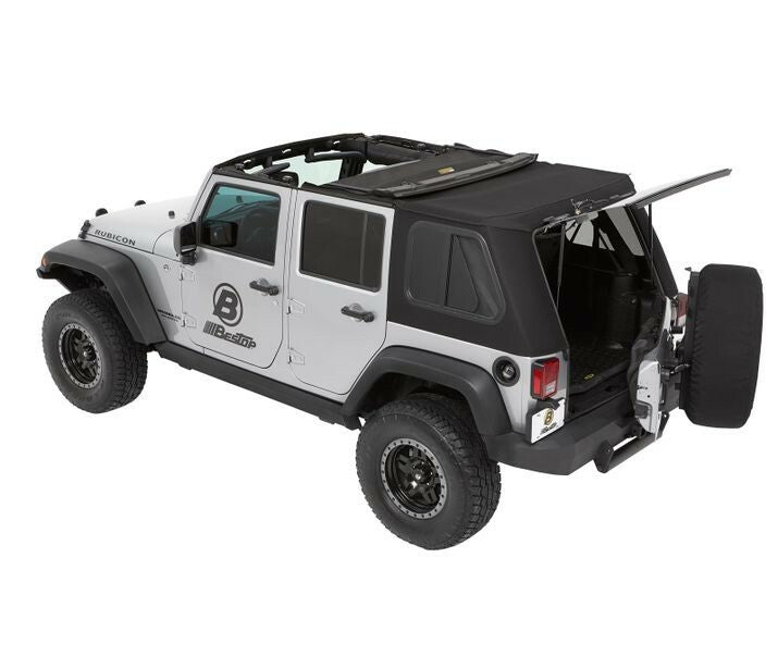 Bestop - 54863-17 - Trektop Pro Hybrid Slantback Soft Top