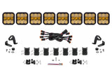 Diode Dynamics - SS5 Sport Universal CrossLink 8-Pod Lightbar Yellow Combo - DD6803