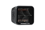 Ironman 4x4 - 2.8" 20W LED Cube Light, Flood Beam - Red - ILED20BFR