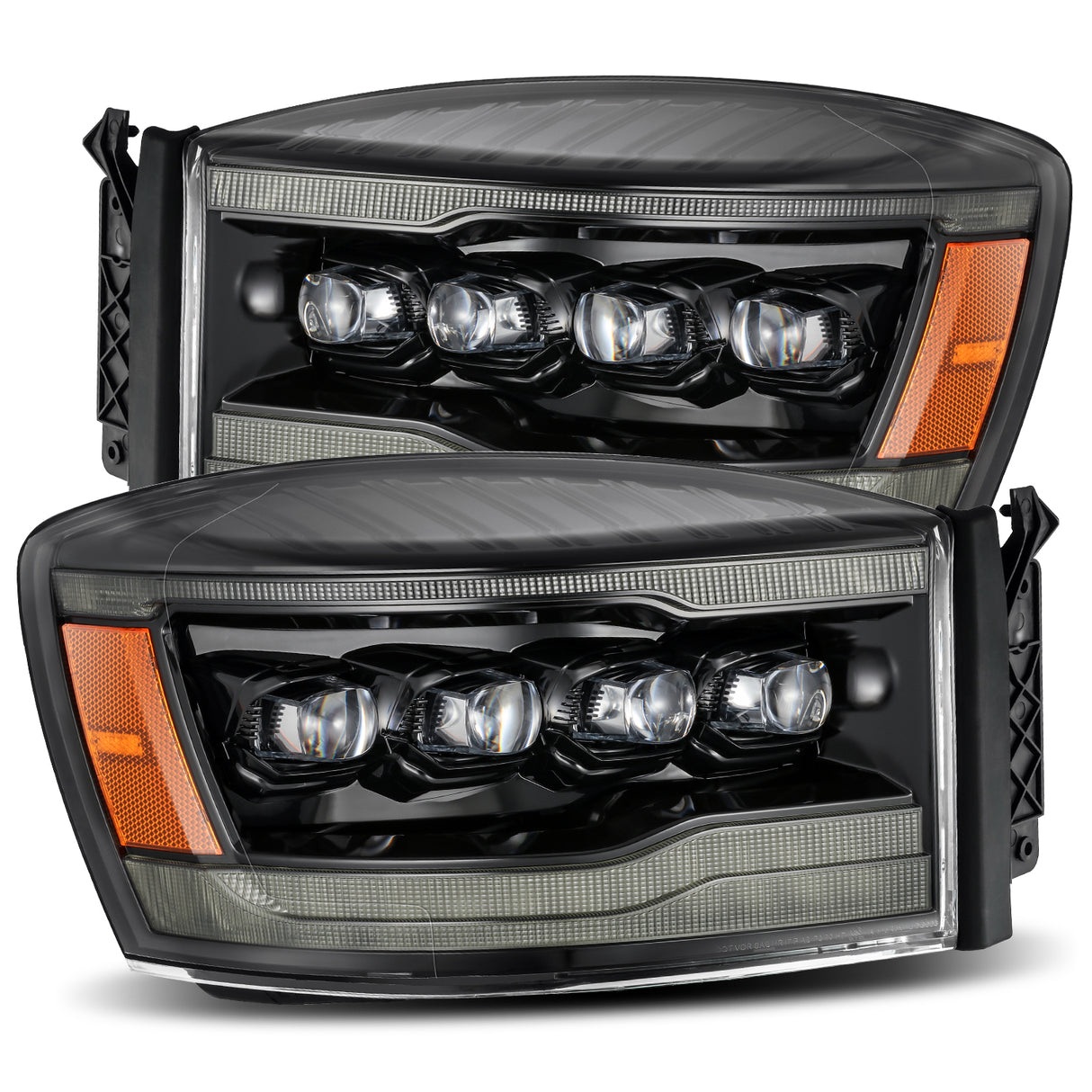 AlphaRex 880538 LED Projector Headlights in Alpha-Black