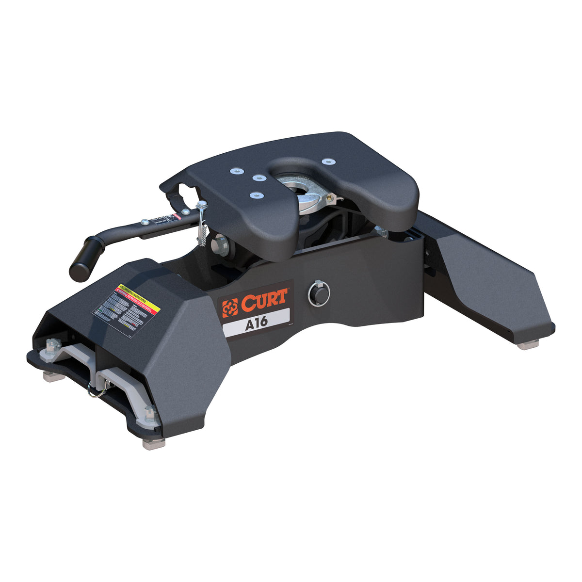 Curt - A16 5th Wheel Hitch, Select Ford F-250, F-350, F-450, 8' Bed Puck System - 16033