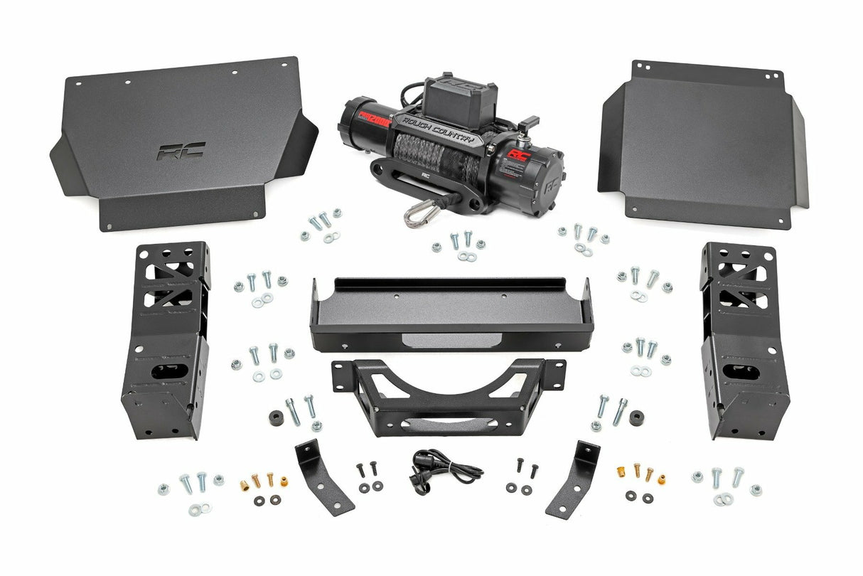 Hidden Winch Mount - 12000S - Toyota Tacoma 4WD (2024)