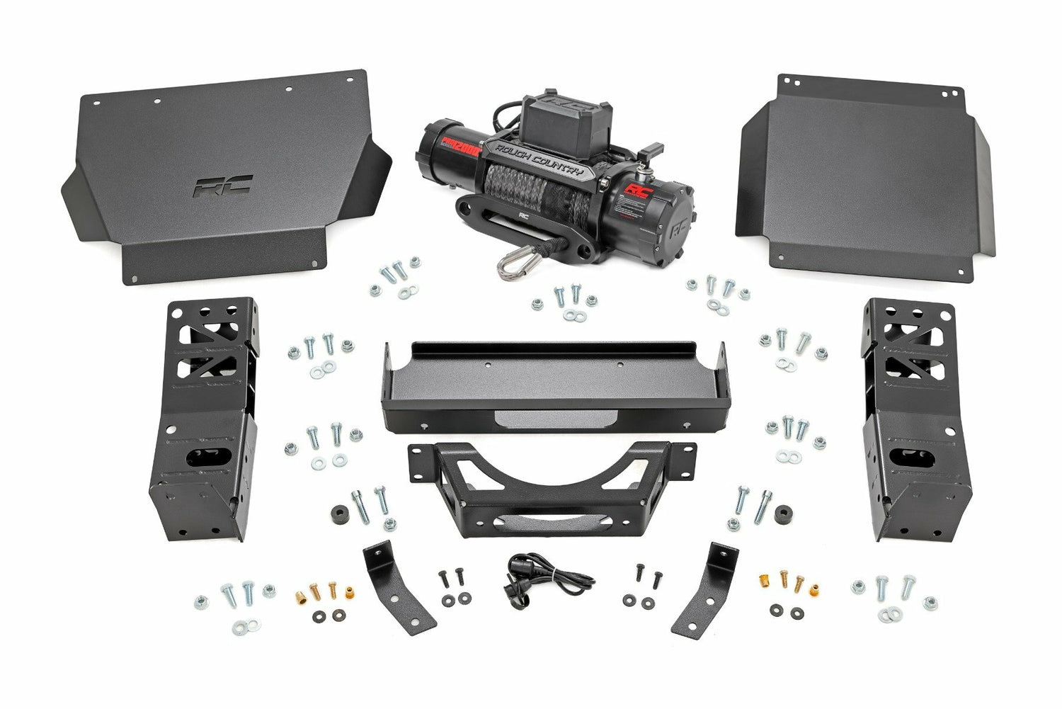 Hidden Winch Mount - 12000S - Toyota Tacoma 4WD (2024)