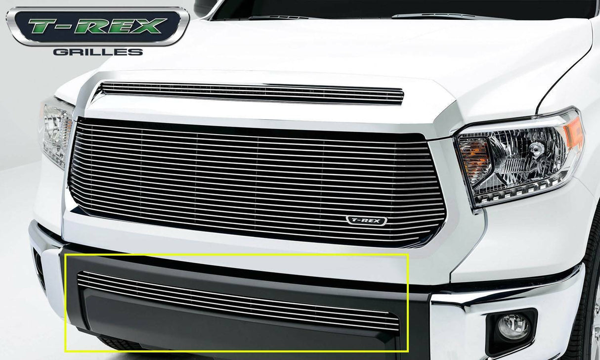 T-Rex Grilles - 1 Pc Horizontal Aluminum Billet Bumper Grille Overlay - 25964